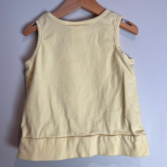 Disney Junior Minnie Mouse Summer Tank Top Yellow Size 3 Girls - Picture 3 of 6